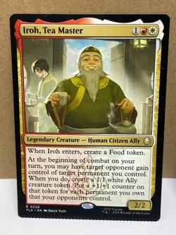 MTG Avatar Misprint – Iroh, Tea Master – Factory Edge Crimp Error - Image 2