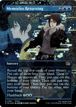 Memories Returning (Borderless) FOIL 331 FIN FINAL FANTASY NM - Image 1