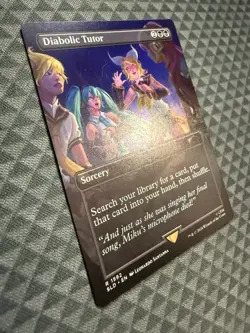 MTG Diabolic Tutor #1592 Rare Secret Lair Drop Series (SLD) - Image 3