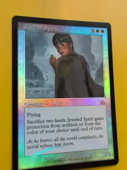 Jeweled Spirit. MTG CARD OLD BORDER FOIL CARD. PROPHECY JUNE 2000. - Image 2