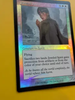 Jeweled Spirit. MTG CARD OLD BORDER FOIL CARD. PROPHECY JUNE 2000. - Image 3