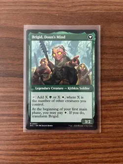 Brigid, Clachan's Heart / Brigid, Doun's Mind #007 Mint/NM MTG Lorwyn Eclipsed - Image 2