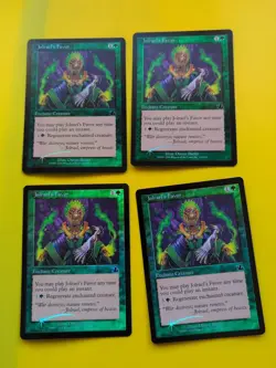 Jolrael's Favor x4 playset MTG CARD OLD BORDER FOIL CARD. PROPHECY JUNE 2000. - Image 1