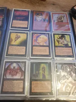 Magic Mtg Sammlung, Ganzer Ordner Alte Karten - Image 5