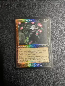 MTG FOIL Nowhere to Run (English) Foil Promo Standard Showdown Old Layout - Image 1