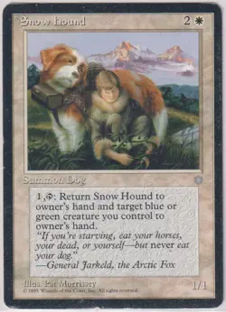Snow Hound (053) Ice Age ICE MTG Magic - Image 1