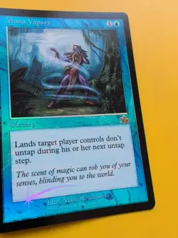 Mana Vapors. Sorcery MTG CARD OLD BORDER FOIL CARD. PROPHECY JUNE 2000. - Image 2