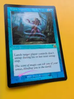 Mana Vapors. Sorcery MTG CARD OLD BORDER FOIL CARD. PROPHECY JUNE 2000. - Image 3