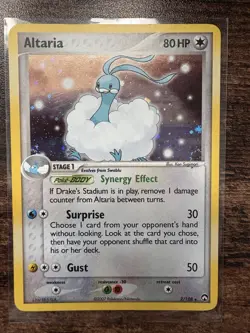 Pokemon TCG Altaria EX Power Keepers Holo Card 2/108 LP- - Image 1