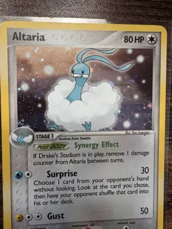 Pokemon TCG Altaria EX Power Keepers Holo Card 2/108 LP- - Image 2