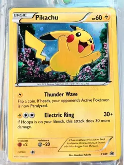 Pikachu (Collector Chest) XY89 Holo XY Promos - Pokemon Card - NM - Image 1