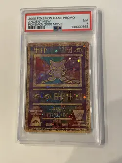2000 POKEMON GAME PROMO - ANCIENT MEW - 2000 POKEMON MOVIE - PSA 7 - Image 1