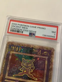 2000 POKEMON GAME PROMO - ANCIENT MEW - 2000 POKEMON MOVIE - PSA 7 - Image 3