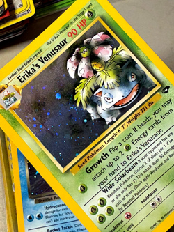 Erika's Venusaur 4/132 Gym Challenge Holo Rare LP/MP Pokemon TCG - Image 4