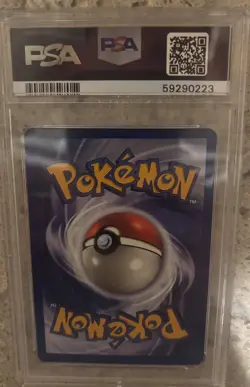 1999 Pokemon Fossil Omanyte 1st Edition #52 PSA 10 - Image 2