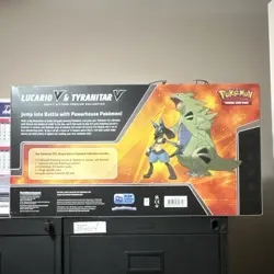 Pokemon Heavy Hitters Premium Collection Box Lucario V Tyranitar V 2022 - Image 2