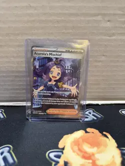 Acerola's Mischief Ultra Rare 165/132 Me01: Mega Evolution POKEMON NEAR MINT - Image 1