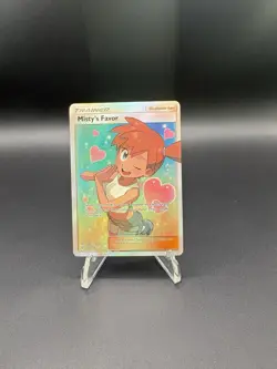 Pokemon Misty's Favor Full Art #235 Unified Minds Near Mint JUST PULLED!!! - Image 1