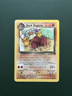 Pokemon TCG Dark Dugtrio Team Rocket 23/82 Regular Rare - Image 1