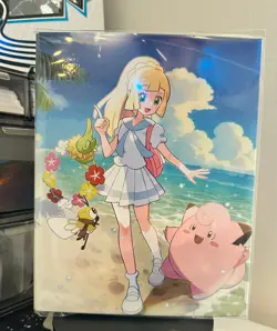 📘 Pokemon Collection File – Lillie Binder (Battle Partners) – Japanisch – NEU - Image 1