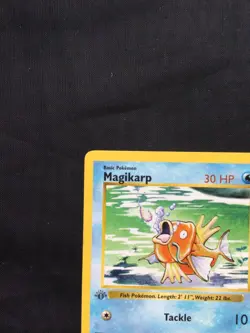 Pokemon Cards: Base Set 1st Edition Uncommon: Magikarp 35/102 - Image 2