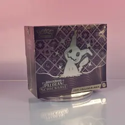 PALDEAS SCHICKSAL POKEMON TOP TRAINER BOX GERMAN OVP SEALED - Image 1