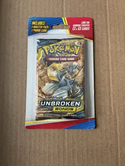 Pokemon TCG Unbroken Bonds Booster Pack Sealed Sun & Moon - Image 1