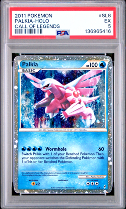 PSA 5 2011 Pokemon Call of Legends SHINY Palkia Holo Foil Rare SL8 - Image 1