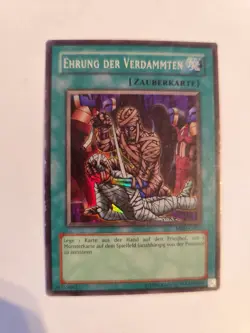 Yu-Gi-Oh Ehrung der Verdammten MRD-G057 Super Rare Holo Karte Deutsch TCG - Image 1