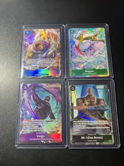 One Piece TCG English OP14- Azure Sea’s 4 Card Lot: SR, SR*, Alt Art,R - Image 1