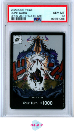 DON!! ONE PIECE - 2023 OP05-AWAKENING OF THE NEW ERA ALT ART ENGLISCH PSA 10 - Image 1