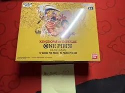 One Piece OP-04 Kingdoms of Intrigue Booster Box (Sealed) - Image 1