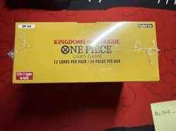 One Piece OP-04 Kingdoms of Intrigue Booster Box (Sealed) - Image 3