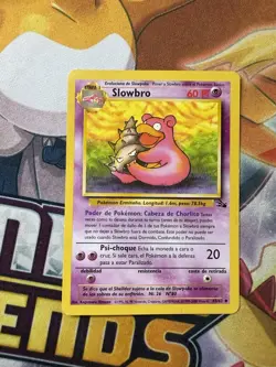 Pokemon TCG Slowbro Fossil Unlimited Uncommon Card 43/62 Spanish - Image 1