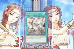 Yugioh Spell Card Catapult Zone REDU-EN064 1st Edition Common - Image 1