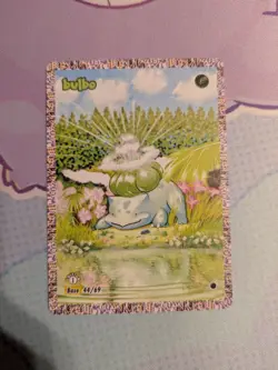 Pokemon Fanart Dittomon Card Bulbo (Bulbasaur) - Image 1