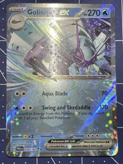 Pokemon TCG Golisopod EX 50/182 Paradox Rift Double Rare Card NM - Image 2