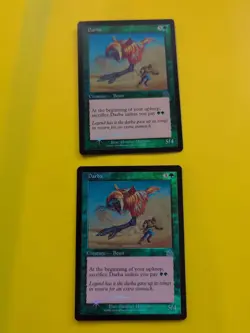 Darba x2 Beast MTG 2 CARD OLD BORDER FOIL CARD. PROPHECY JUNE 2000. - Image 1