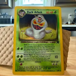 Dark Arbok 2/82 Team Rocket Holo Pokemon Card - Image 1