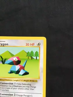 Pokemon Cards: Base Set 1st Edition Uncommon: Porygon 39/102 - Image 3