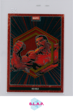 RED HULK PANINI Y1 MARVEL ANTHOLOGY LEGACY CARD 2025 ENGLISH - Image 1