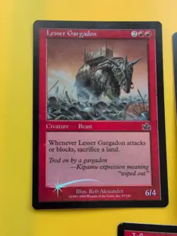 Flameshot, Inflame, Lesser Gargadon - MTG OLD BORDER FOIL 3 CARD. PROPHECY - Image 5