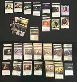 Pauper Orzhov Aggro/Midrange Deck 60 Cards & 15 Card Sideboard - MTG Magic - Image 1