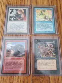 MAGIC THE GATHERING Lot of Four (4) ICE AGE Cards Nice Condition 3 RARES READ - Image 1