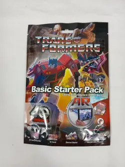 Transformers 1st Season Basic Starter Pack AR Vanch Card Trading Game Set New - Image 1