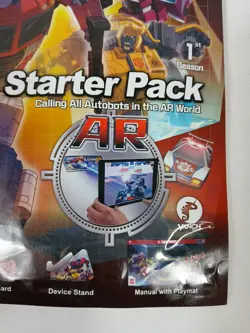 Transformers 1st Season Basic Starter Pack AR Vanch Card Trading Game Set New - Image 3