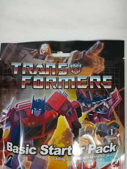 Transformers 1st Season Basic Starter Pack AR Vanch Card Trading Game Set New - Image 4