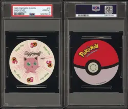Jigglypuff Pokemon Card Rummy Playing Poker 4 5 Hearts 1999 Nintendo PSA 9, 10 - Image 3
