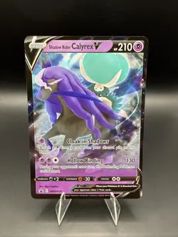 Shadow Rider Calyrex V SWSH131 SWSH: Sword & Shield Promo Cards Holo - Image 1