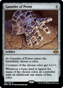 Gauntlet of Power NM, English MTG Dominaria Remastered - Image 1